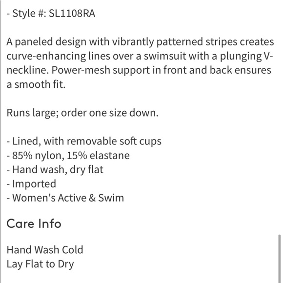 Sea Level Ocean Blue Multifit One Piece Swimsuit - Picture 4 of 4